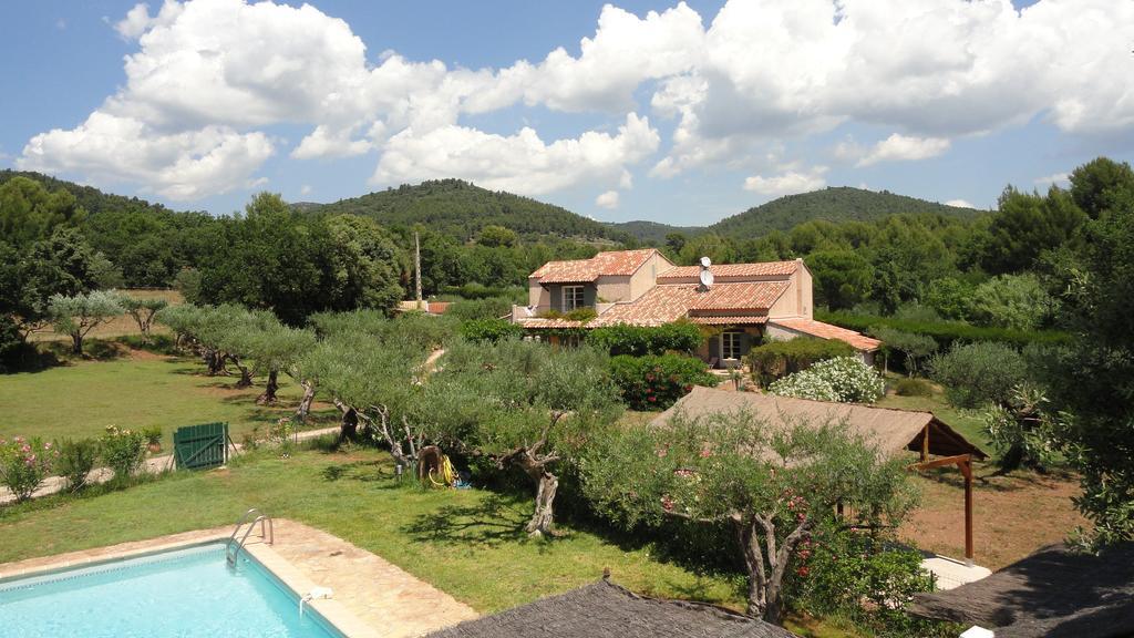 Le Mas Des Oliviers Puget-Ville Exterior photo